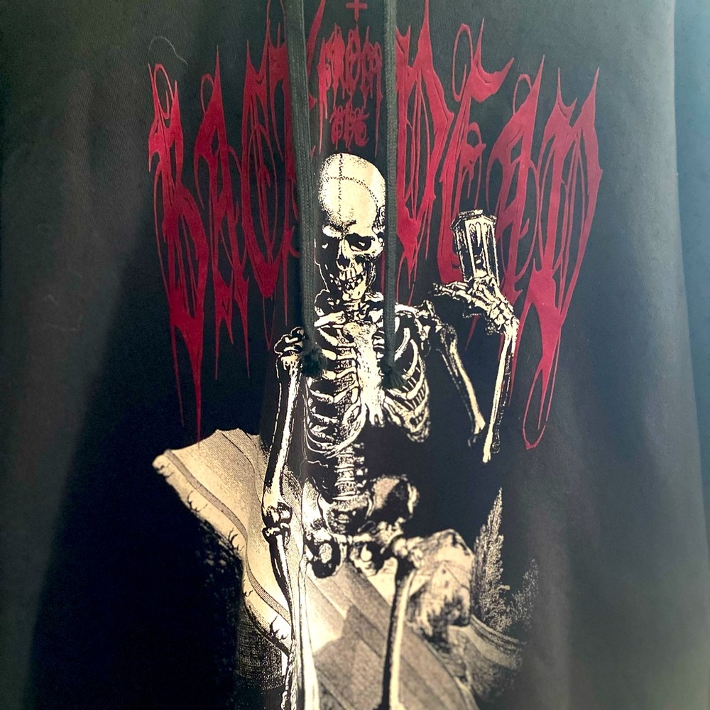 Widow brand (from Dollskill) oversized women’s hoodie!!